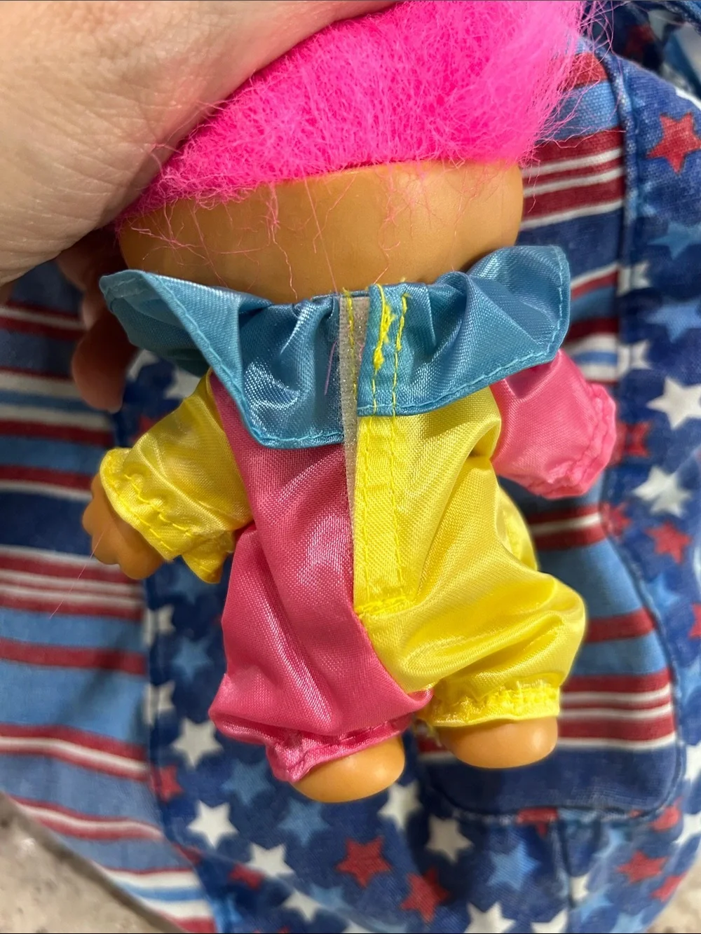 Vintage Pink-Haired Troll Doll Toy 1980s Fun Childhood Memories Nostalgic